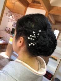 入学式ヘアセット